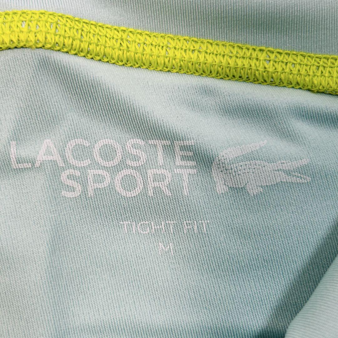 ☆新品☆ラコステ　LACOSTE フィットネスレギンス　M タイトフィット COOL MAXスリムフィットレギンスパンツ | LACOSTE