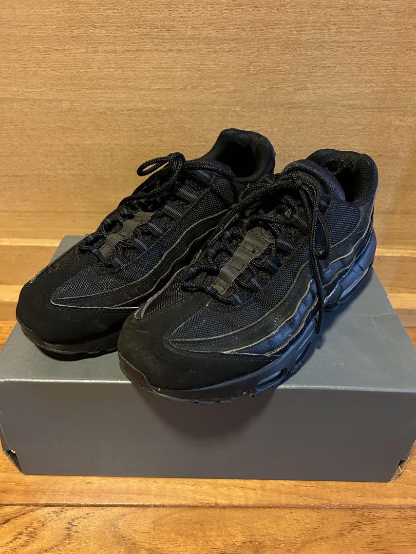 NIKE Air Max 95 トリプルブラック 25cm靴