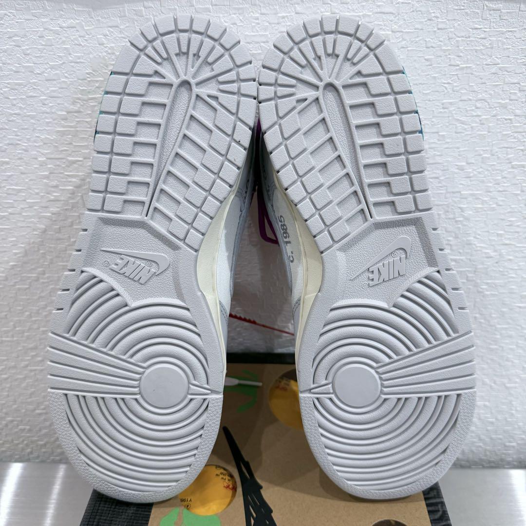 未使用 NIKE OFF WHITE DUNK LOW 1 OF 50 45
