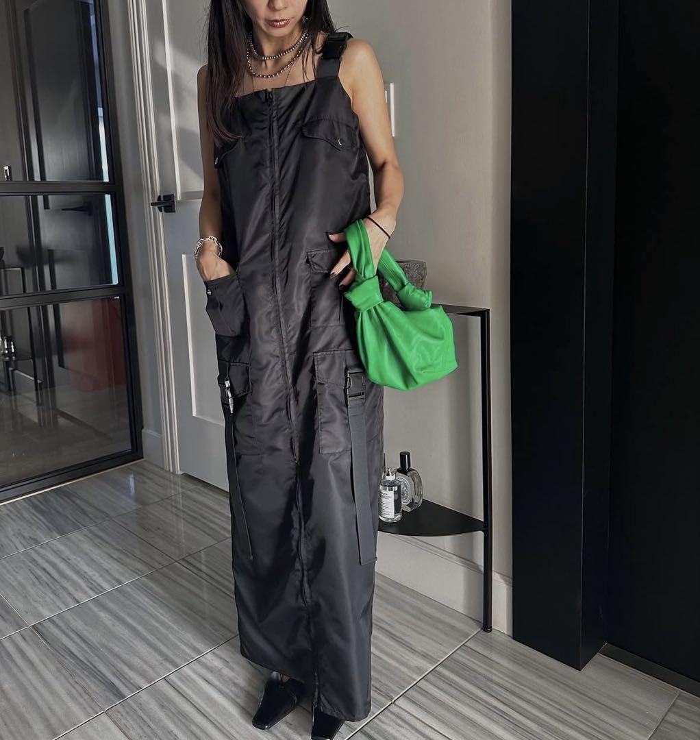 ameri MILITARY WORK I LINE DRESS
