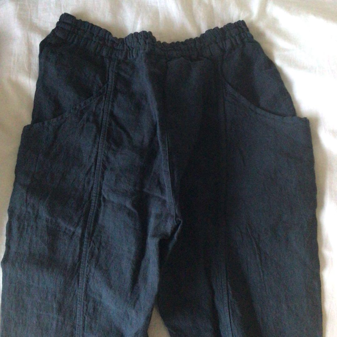 YARRA NEU製品染めリネンパンツ