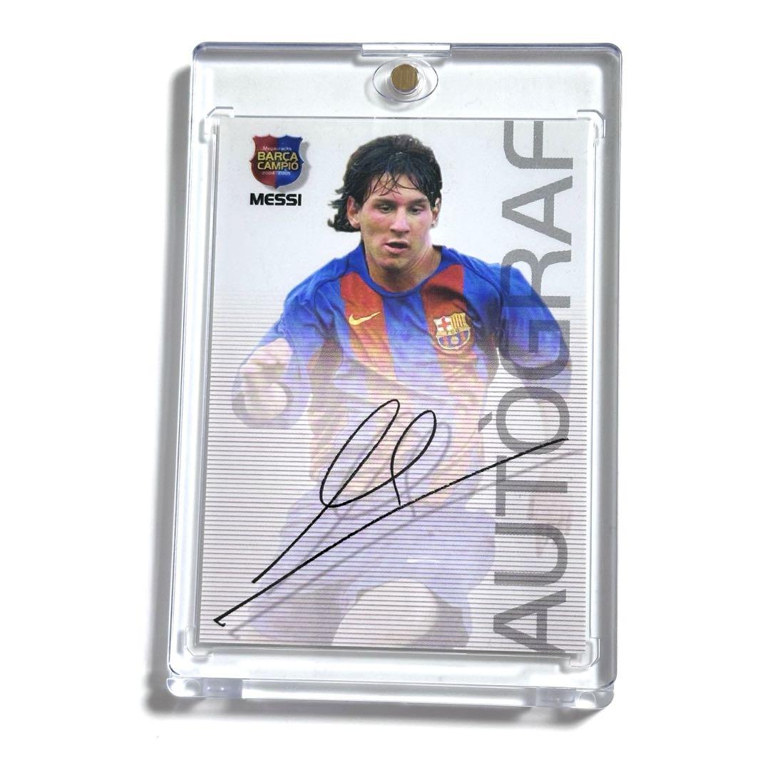 メッシ　PANINI 2004 バルセロナ　MEGA CRACKS ルーキー