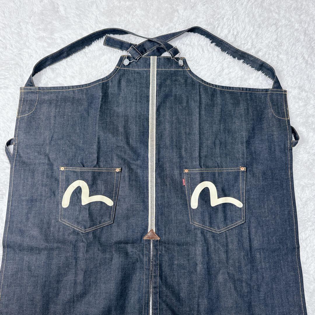 【希少】evisu エヴィス エビス エプロン 前掛け デニム インディゴ 大黒 【希少】evisu エヴィス エビス エプロン 前掛け デニム インディゴ 大黒