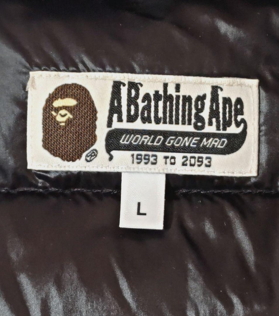 A BATHING APE ライトダウン　Lサイズ