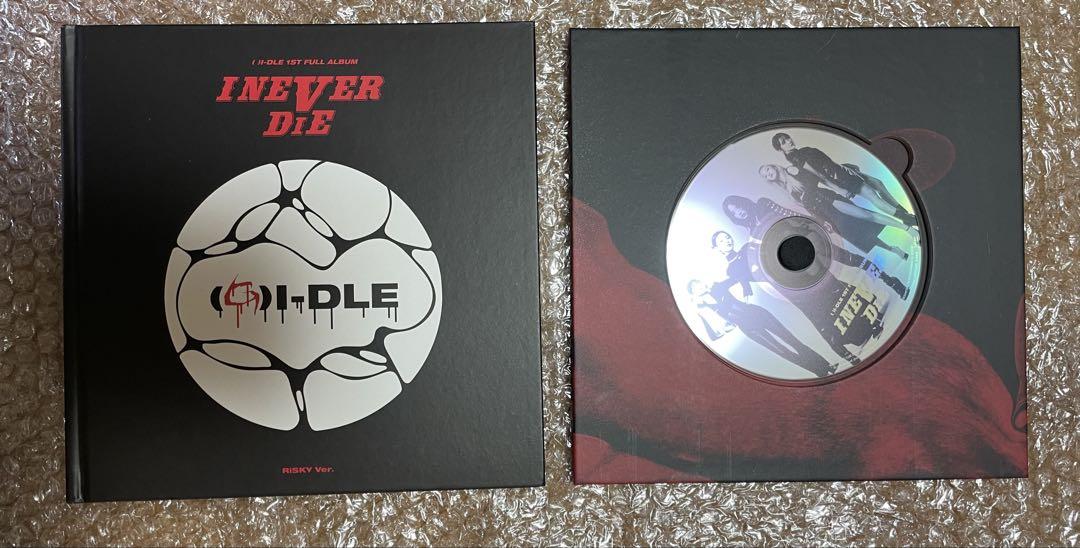 G)I-DLE i never die risky ver. アルバム CD
