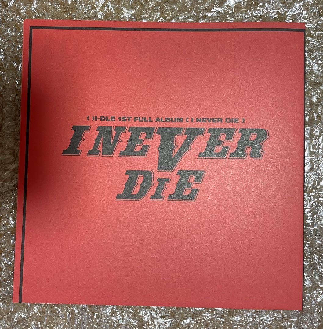 G)I-DLE i never die risky ver. アルバム CD