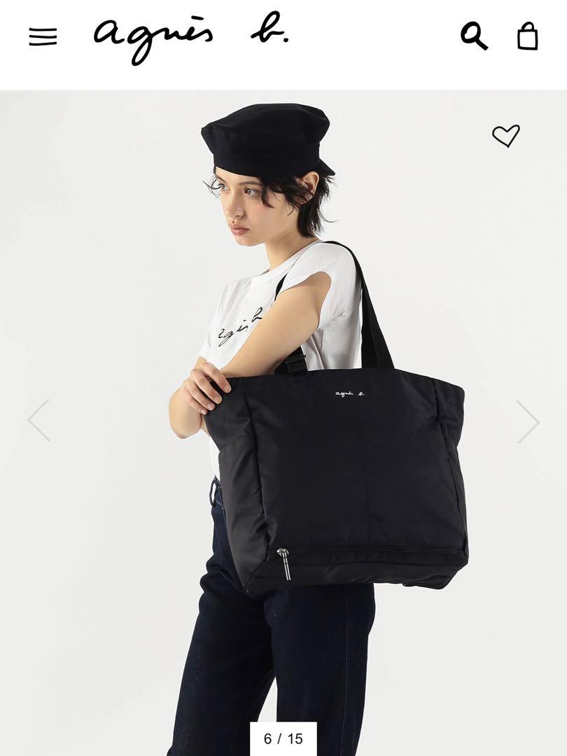 【新品未使用】定価¥24,200 アニエスベー マザーズバッグ Newモデル