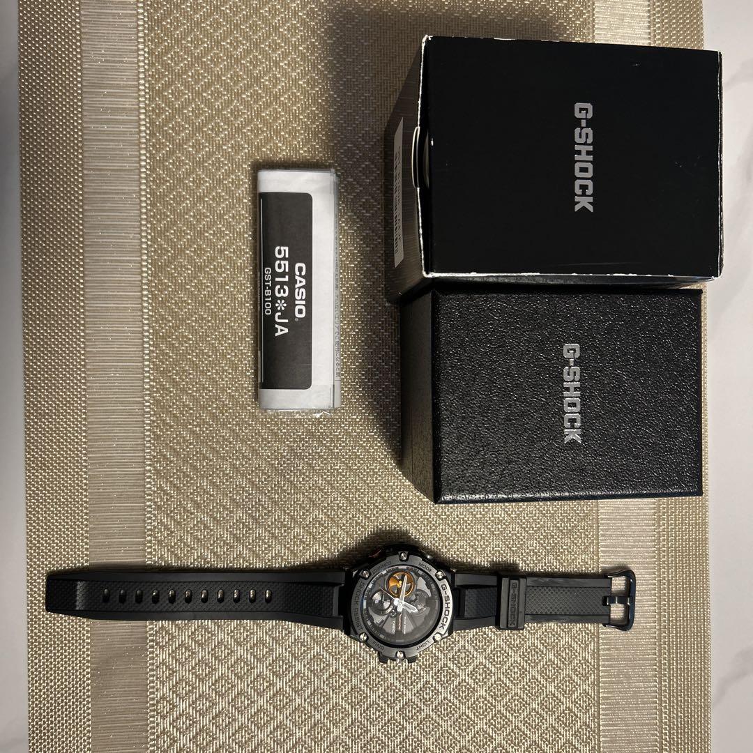 G-SHOCK ジーショック GST-B100B-1A4 G-STEEL