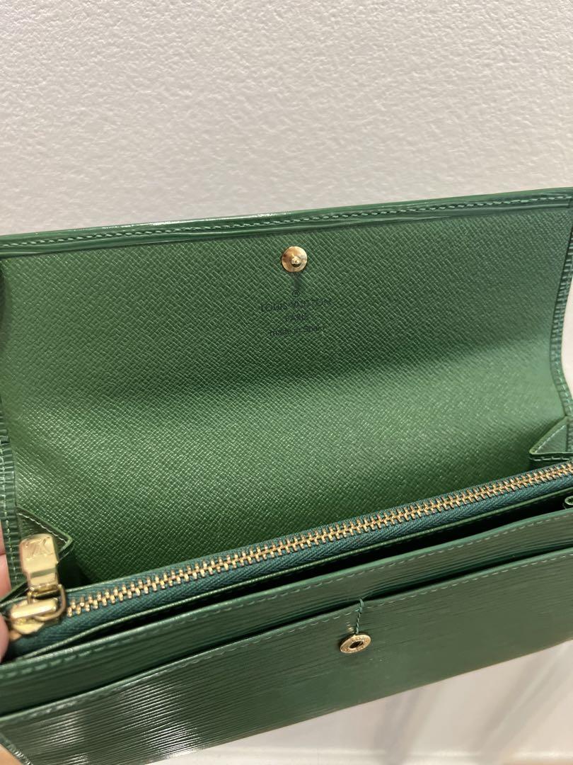 ルイヴィトン 長財布 グリーン