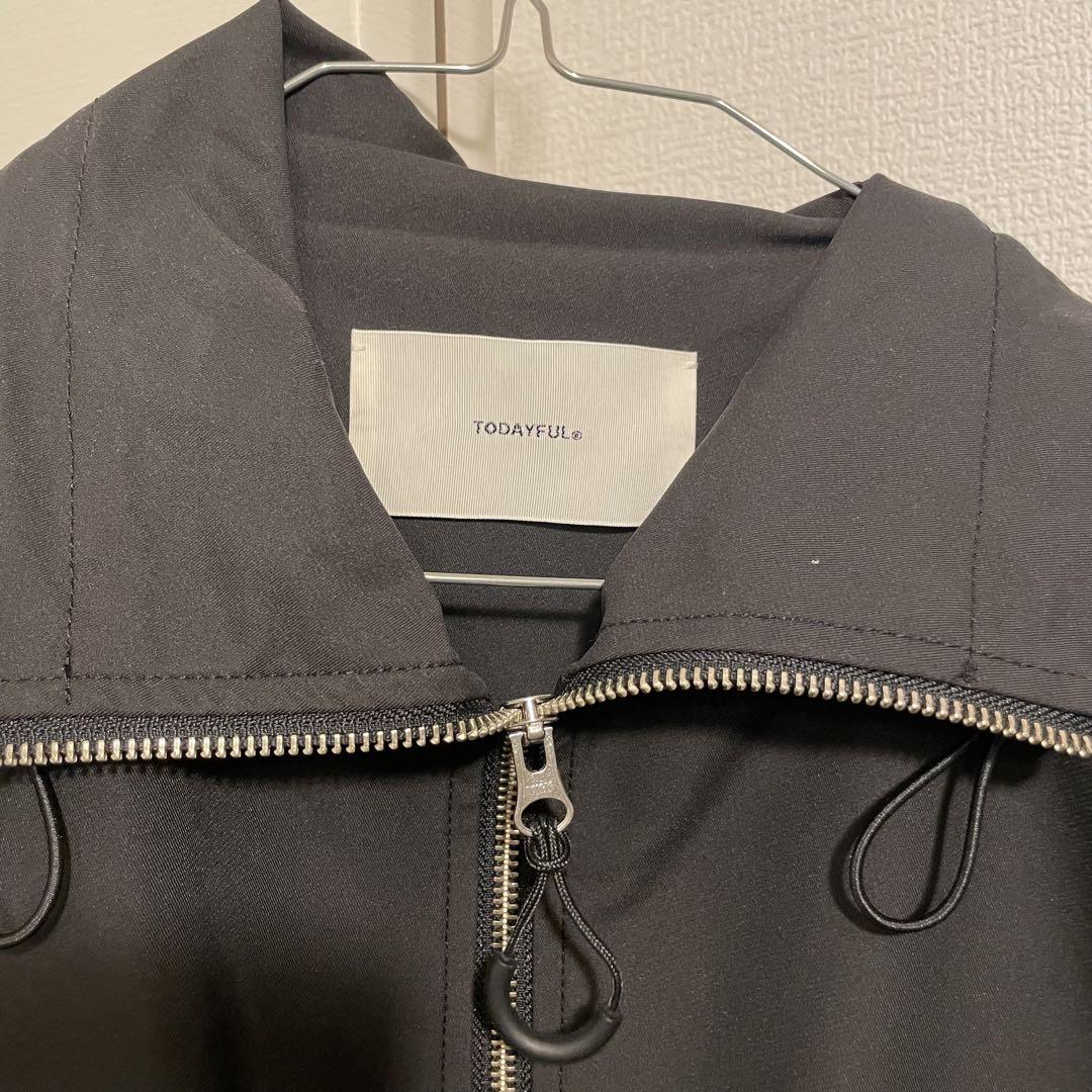 ジャケット・アウター todayful Standcollar Zip Blouson BLACK
