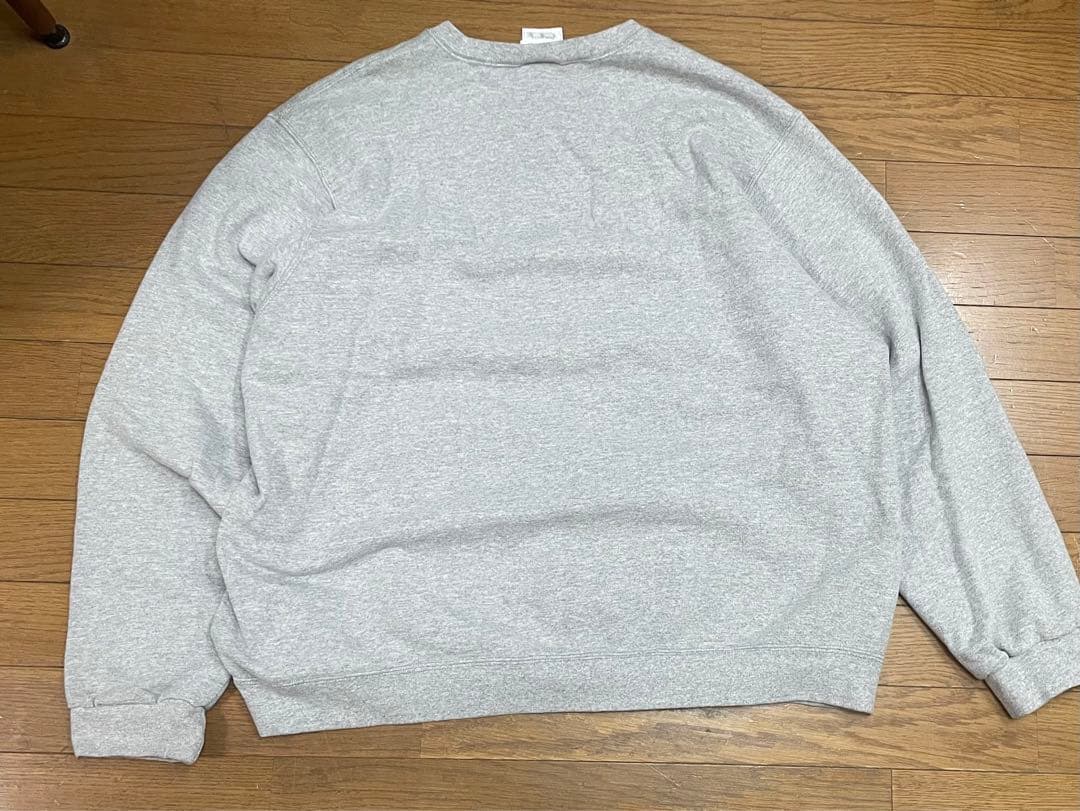 NIKE グレー Nロゴ トレーナー XXL