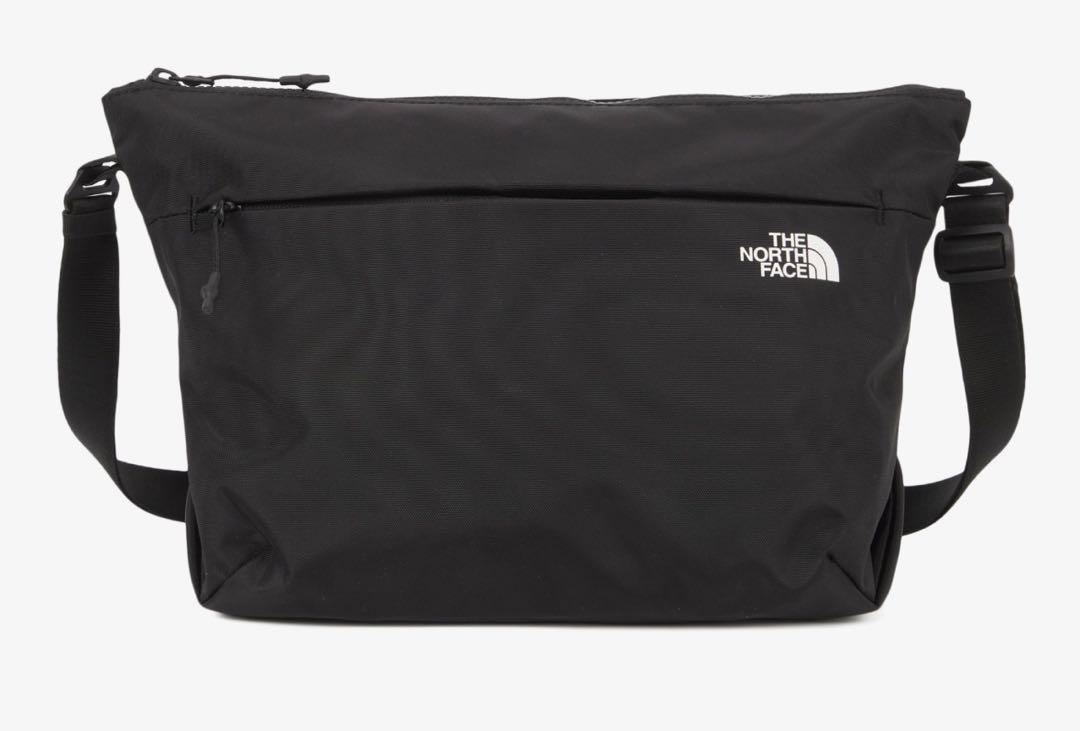 韓国ノースフェイスSIMPLE CROSS BAG Mメッセンジャーバッグ黒
