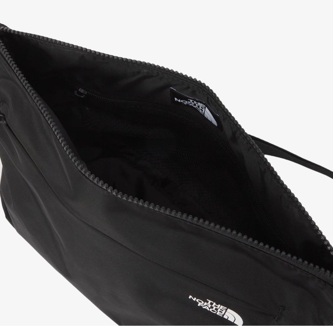 韓国ノースフェイスSIMPLE CROSS BAG Mメッセンジャーバッグ黒