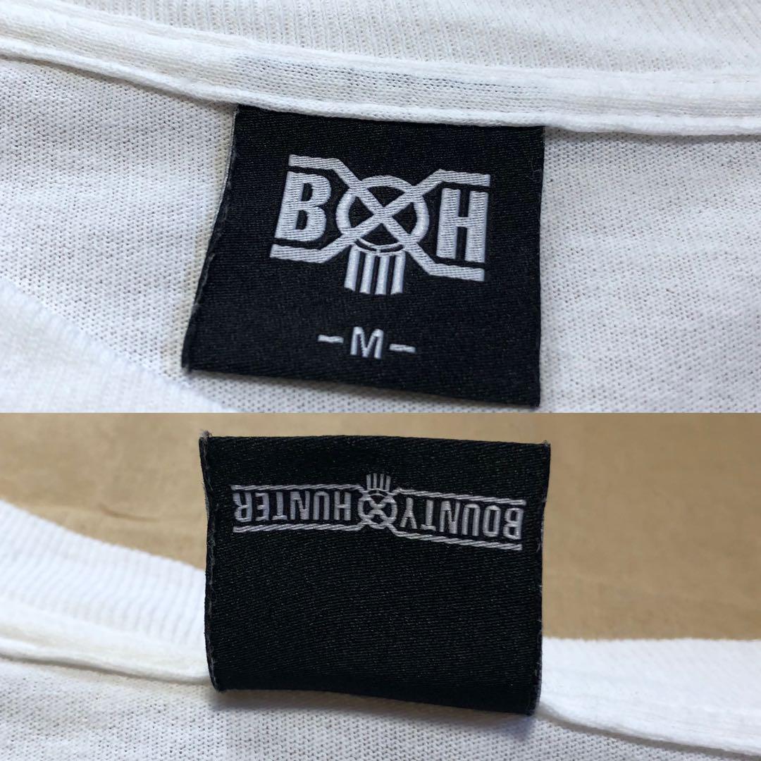 Bounty hunter ロンT M 白 バウンティハンター 長袖 tシャツ