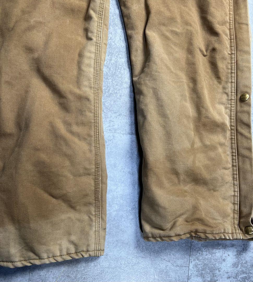 80s VINTAGE Carhartt ダック地　オールインワン　ツナギ