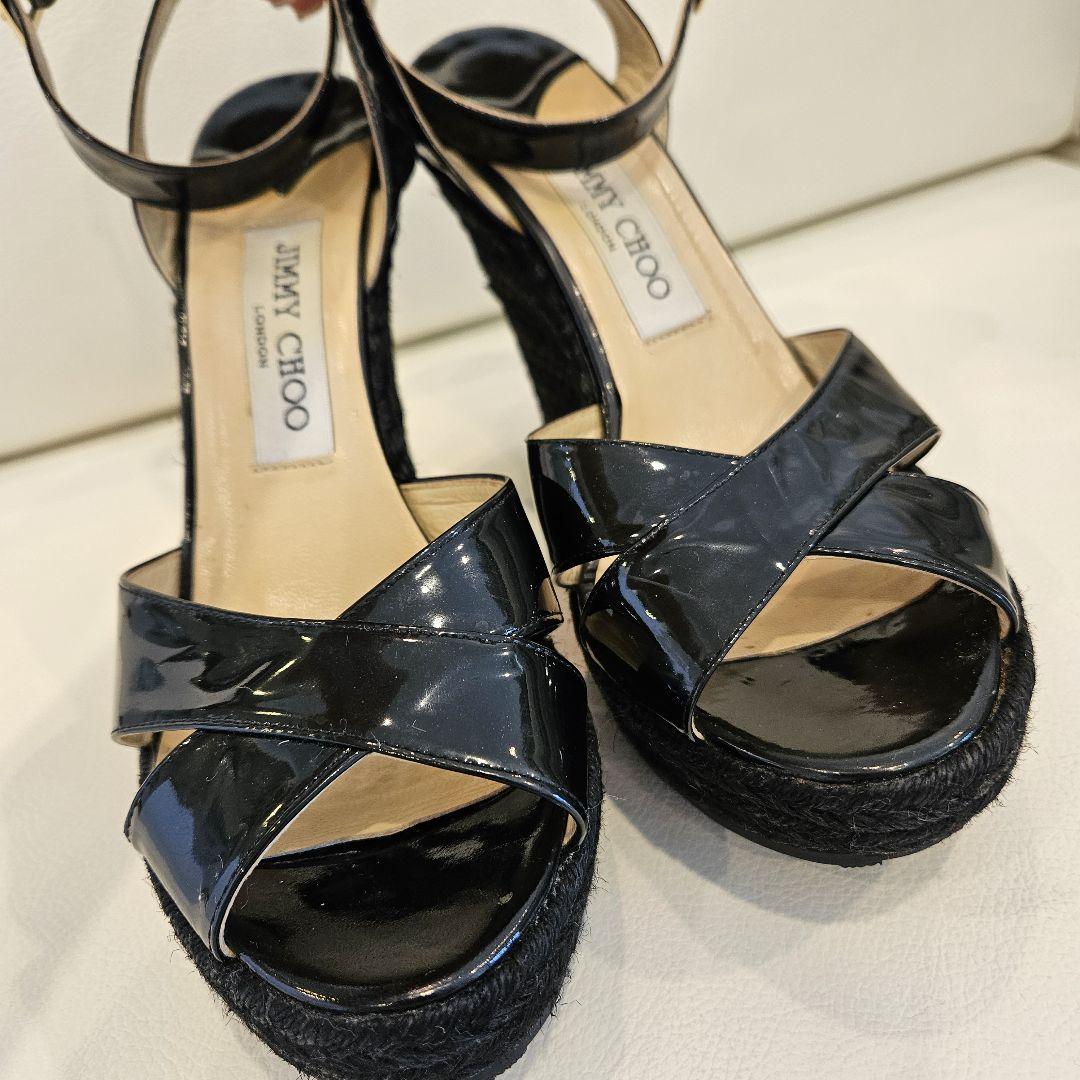 JIMMY CHOO ☆ ウエッジソール サンダル