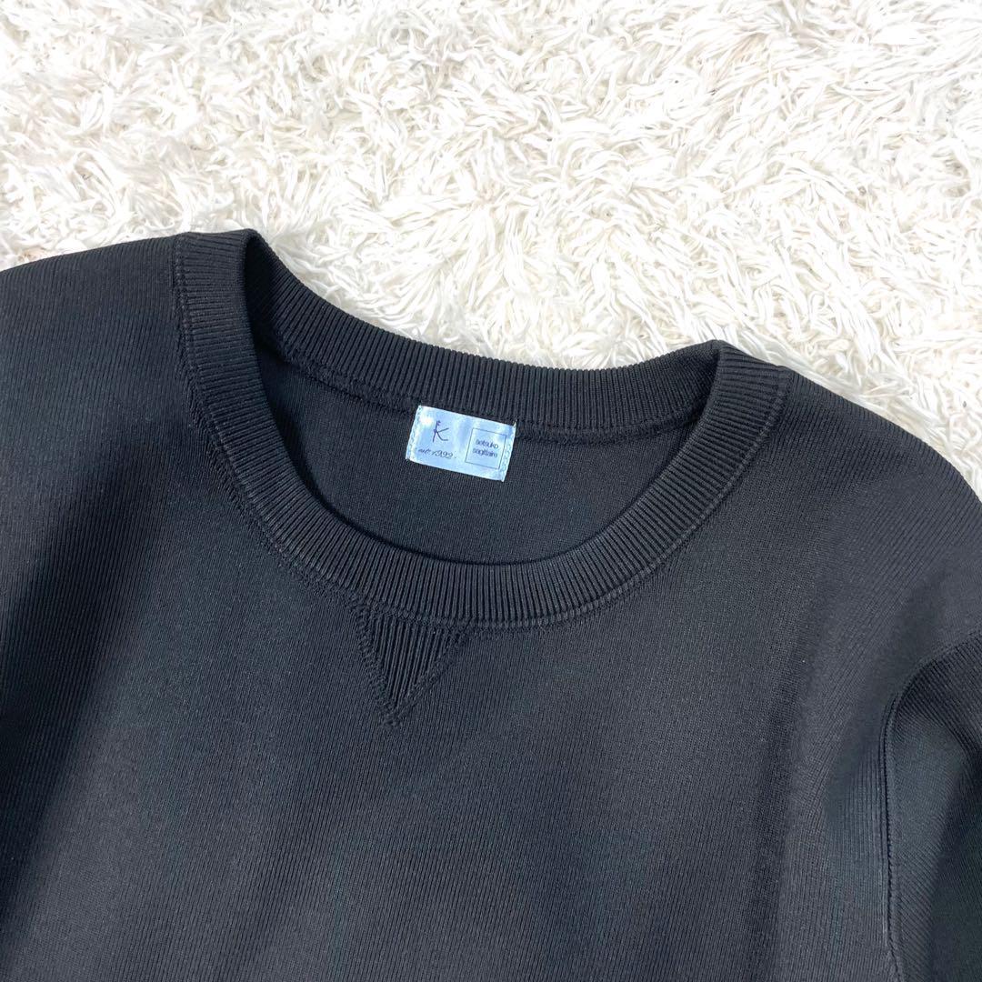 美品✨ 組曲 スウェット ライク ニット プルオーバー 洗える 近年モデル