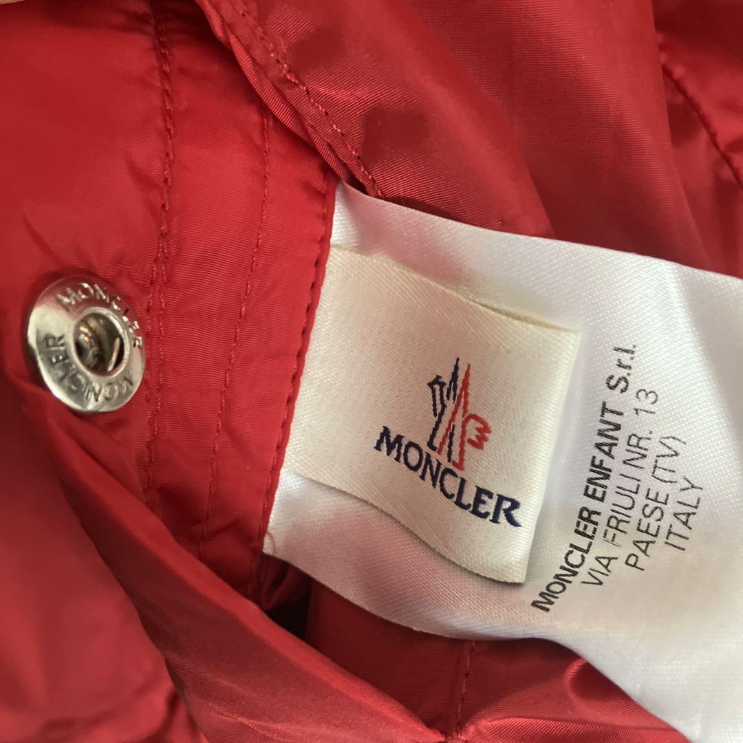 Aモンクレール MONCLER 116cm リバーシブルナイロンジャケット