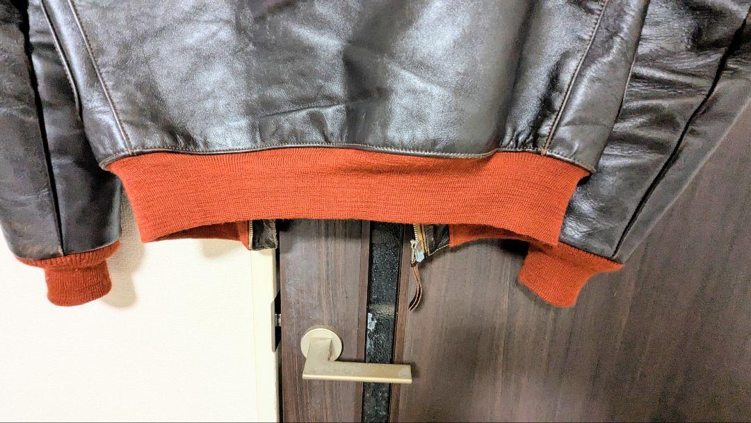 トイズマッコイA-2 レザージャケット 38サイズ 黒