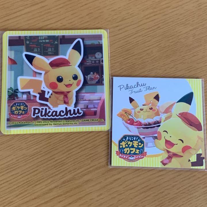 ファミマ ピカチュウ コースター メモ帳 ファミリーマート コンビニ ポケモン メルカリ