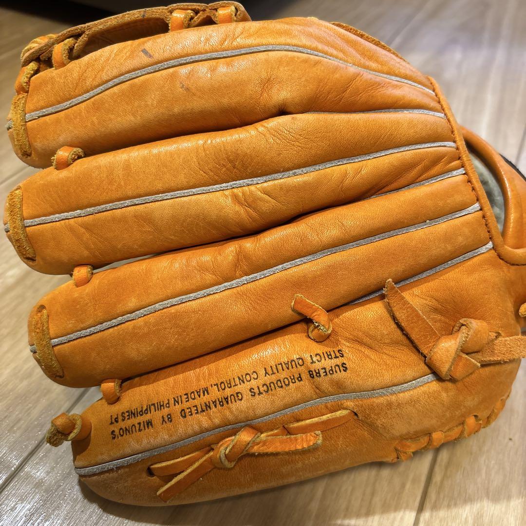 野球　グローブ　ミズノ 軟式用 仁志敏久モデル 内野用モデル