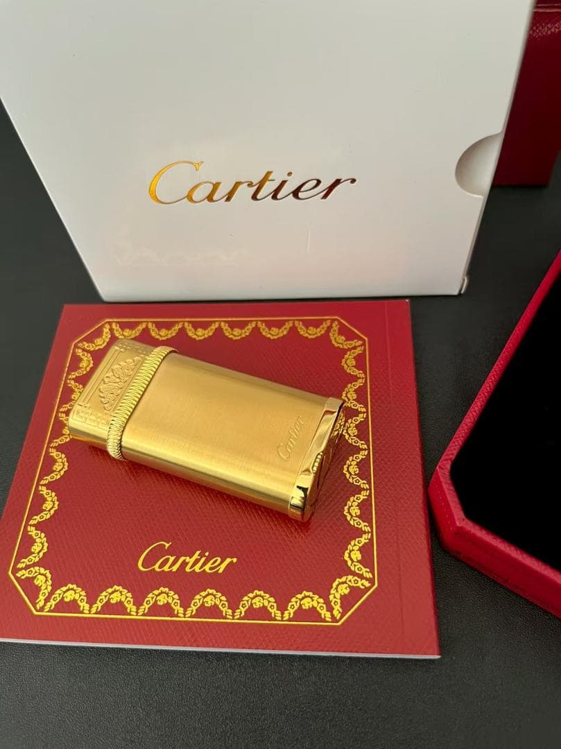 Cartier ゴールドライター ケース付き