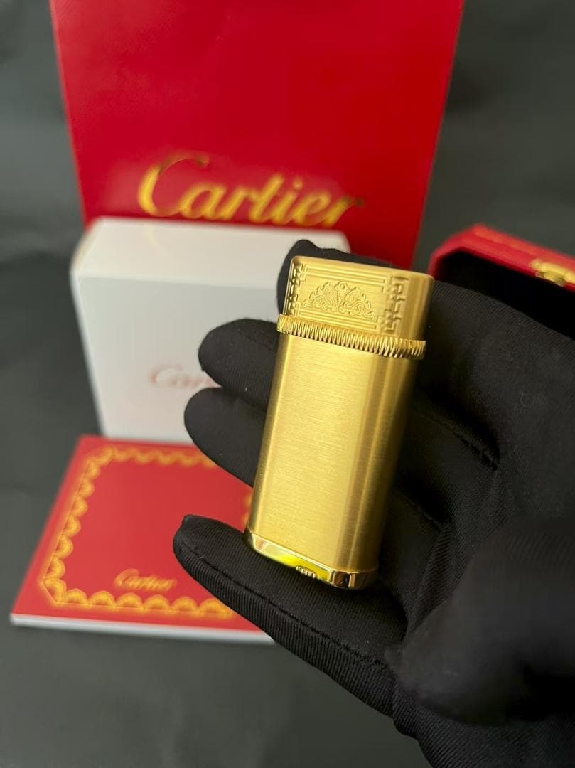 Cartier ゴールドライター ケース付き