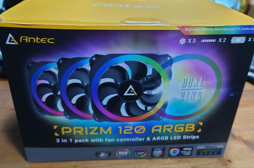 Antec PRIZM 120 ARGB PCファン ファンコントローラー