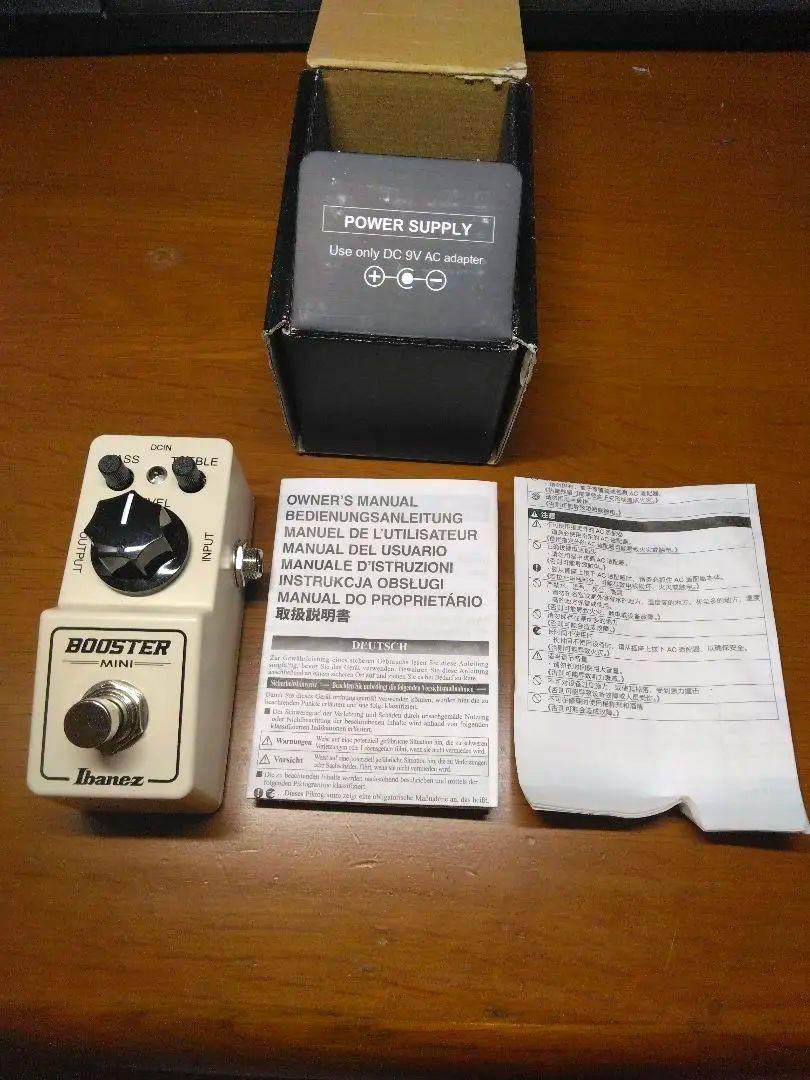 Ibanez BOOSTER MINI ギターエフェクター - メルカリ
