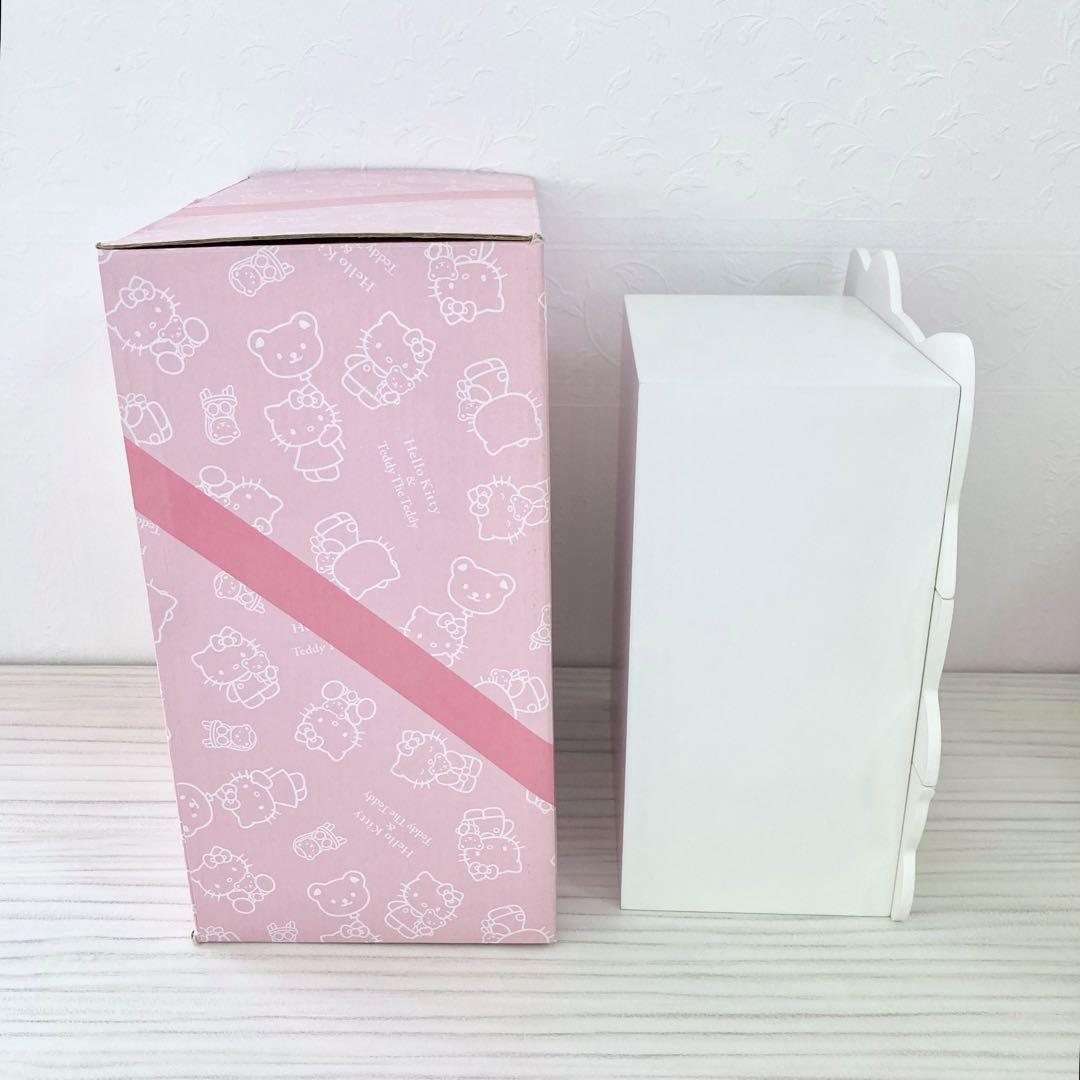 ★未使用/美品 希少 ミニチェスト 引き出し レトロ HELLO KITTY