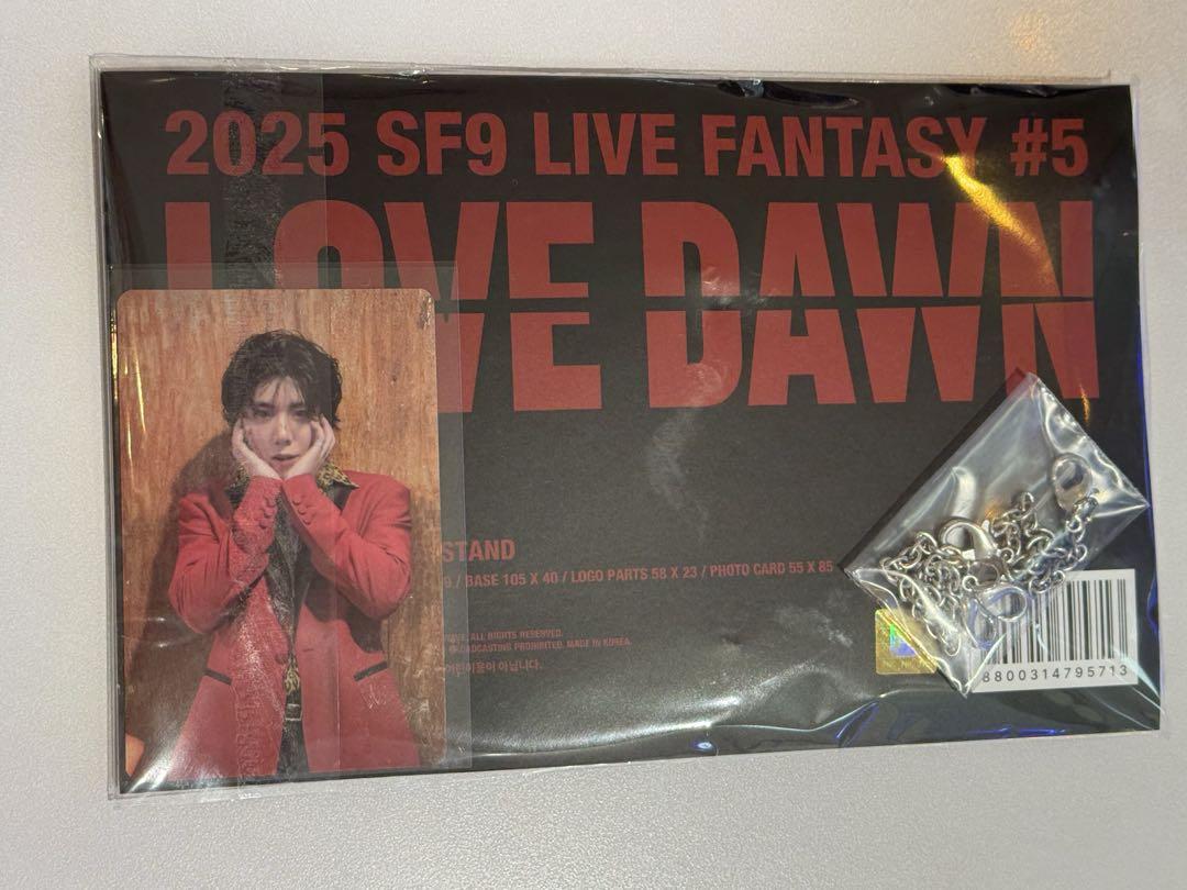 SF9 LOVE DAWN ソウルコン MDアクリルカードスタンド テヤン