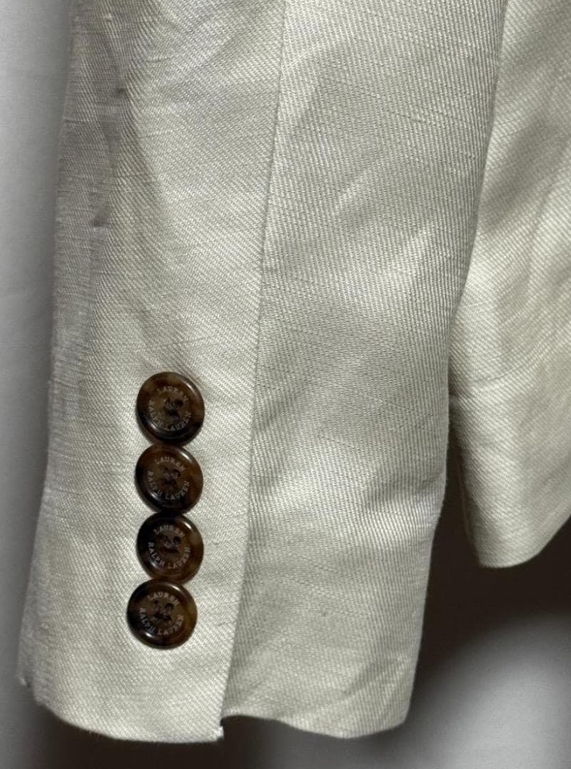 ローレン ラルフローレン リネン混カジュアルジャケット レディース サイズ2