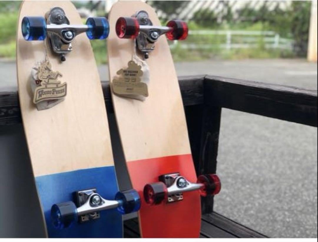 新品】WOODYPRESS サーフスケート31インチ スラスター2 ブルー