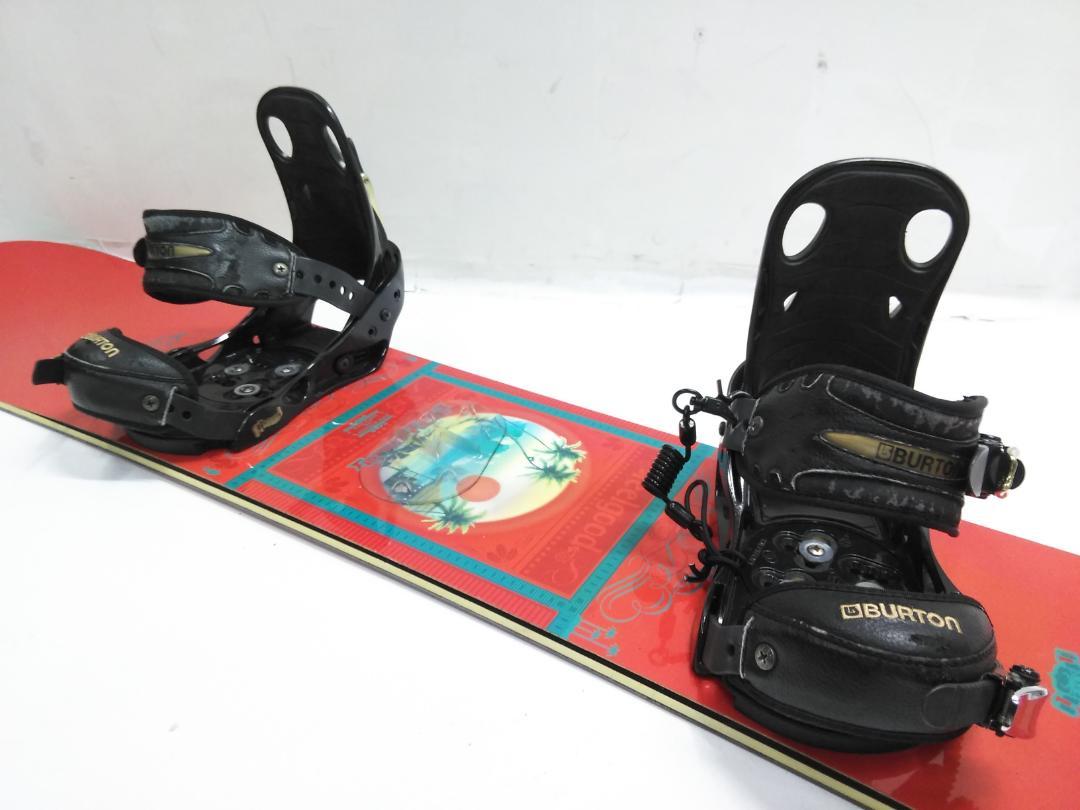 激安！ BURTON FEELGOOD149+ビンSサイズ スノーボード セット