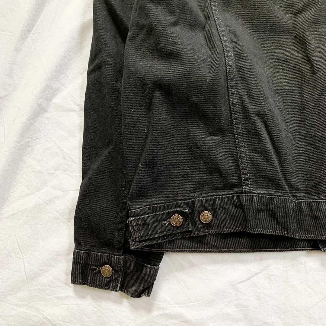 極上品 90s USA製 levi's デニムジャケット サルファブラック ⭐︎極美品⭐︎90s Levi´s ブラックデニムジャケット USA製