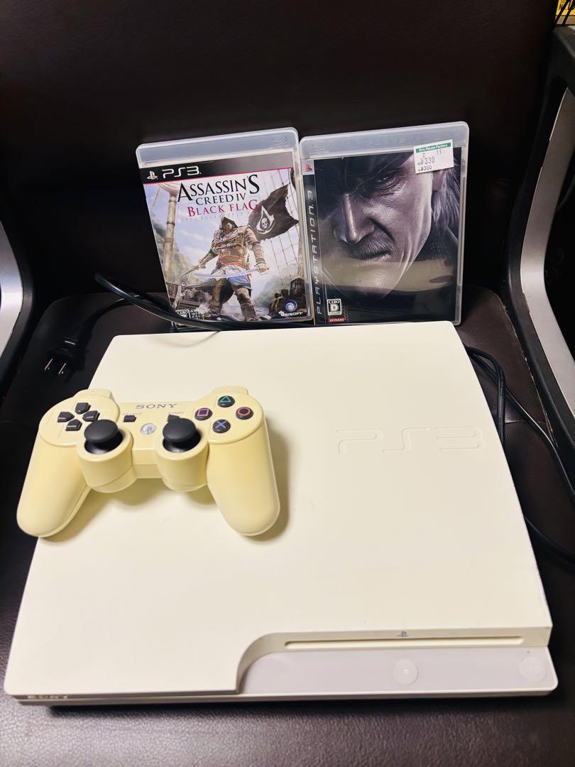 PS3本体 CECH-3000Aコントローラーソフト2枚付き