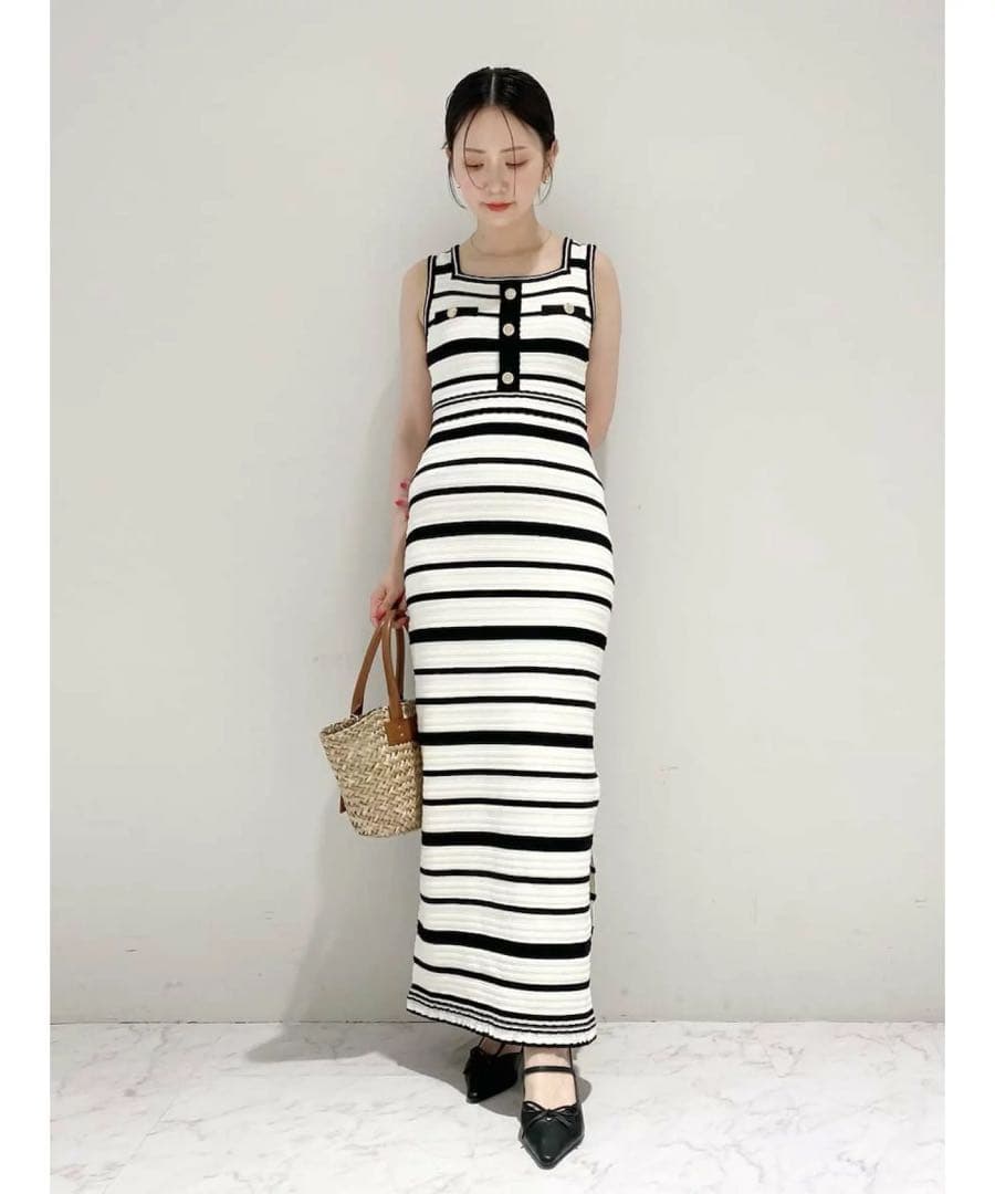 ニットワンピースFREE SIZE・Lily