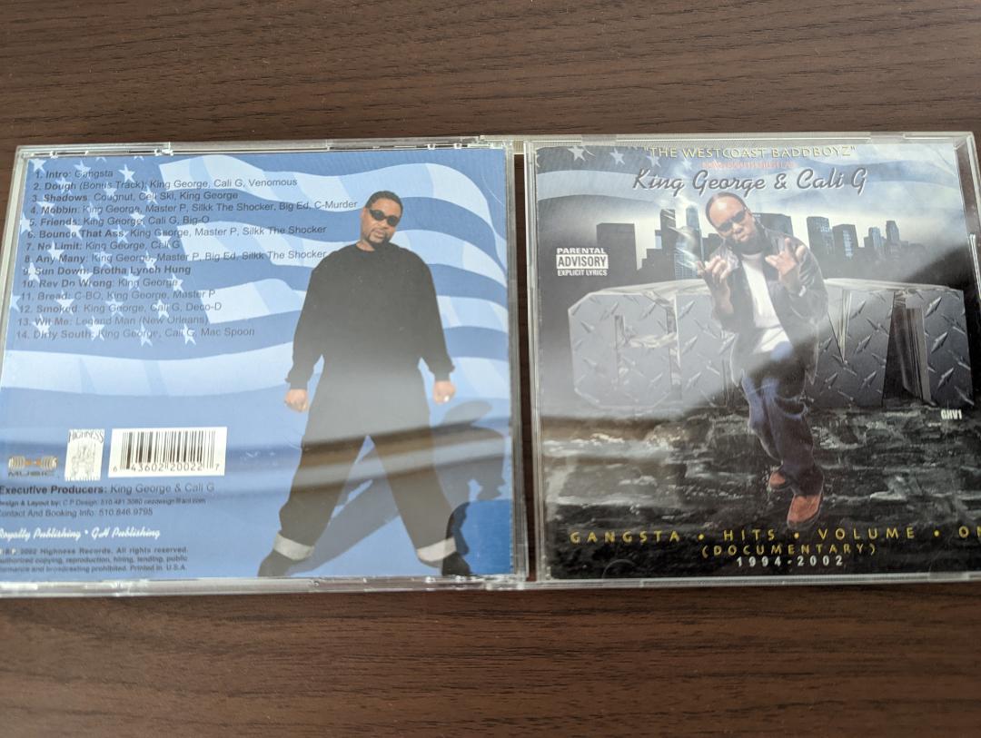 G-RAP King George – Gangsta Hits Volume