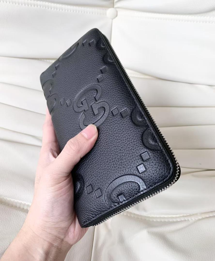 グッチ GUCCI GG Marmontシリーズ 長財布 GGプリントエンボス