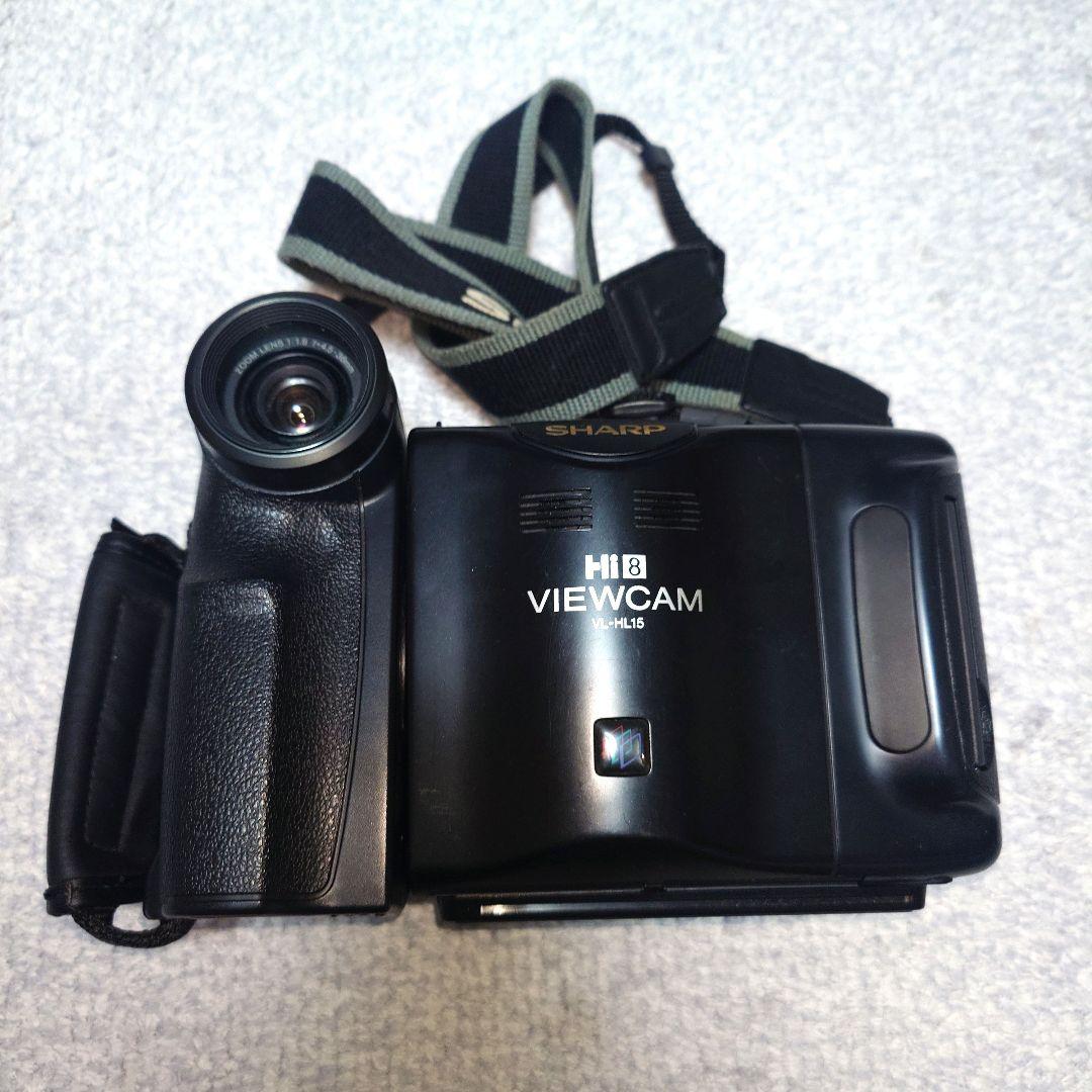 【再生OK】VL-HL15 シャープ Hi8mmビデオカメラ 8mm 224 SHARP ビデオカメラ Hi8 VIEWCAM VL-HL15 ジャンク品 - メルカリ