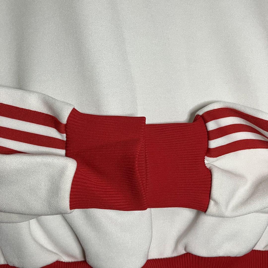 【70s 80s adidas 即売モデル デサント 白 赤】