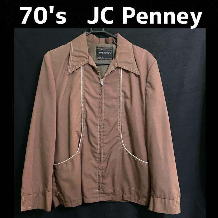 ファッションの 70 S Jcペニー ジャケット ビンテージ ロカビリー 50 S ブルゾン メンズ Depositorioverde Com Br