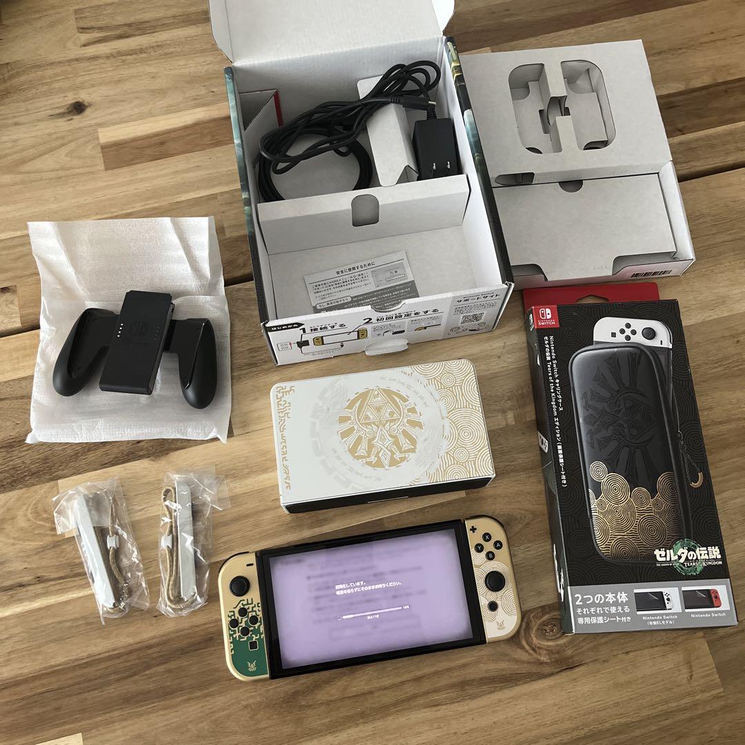 【ハル】Switch 有機ELモデル ゼルダの伝説 ティアキン
