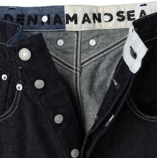 パンツ DENHAM x WIND AND SEA DENIM CROSS BACK