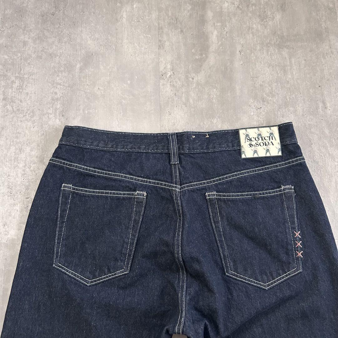 B233【コラボデニム】【W34】希少 エルヴィス・プレスリー スコッチ&ソーダ B233【コラボデニム】【W34】希少 エルヴィス・プレスリー