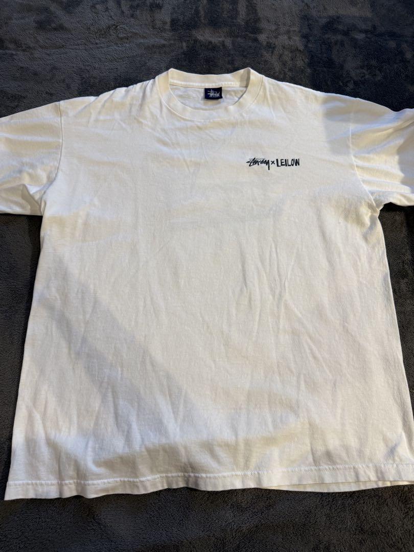 STUSSY Tシャツ 紺タグ 激レア Lサイズ 90s〜