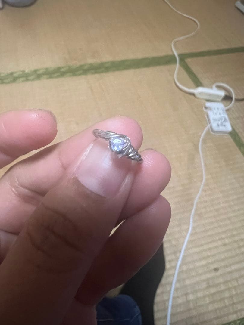 キッズリング、PT900/プラチナ900