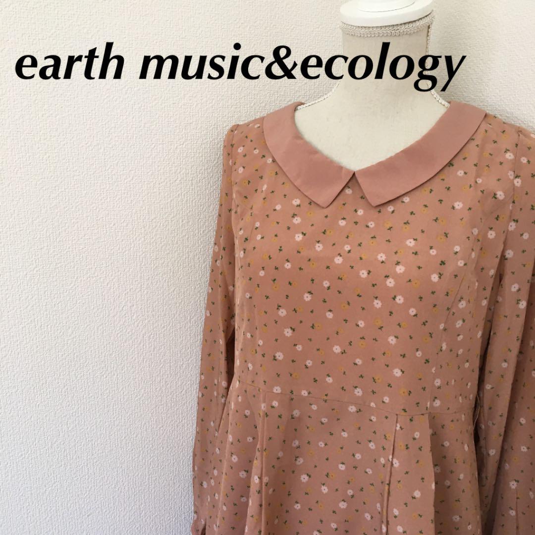 メルカリ ワンピース アース Earth Mサイズ ワンピース 花柄 レディース 春 ひざ丈ワンピース 1 900 中古や未使用のフリマ