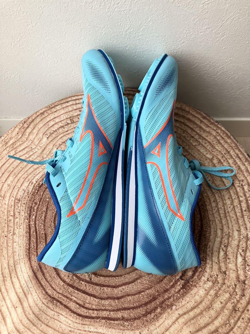 MIZUNO 陸上 短距離　中距離　スパイク　X FIRST2 ターコイズ　25