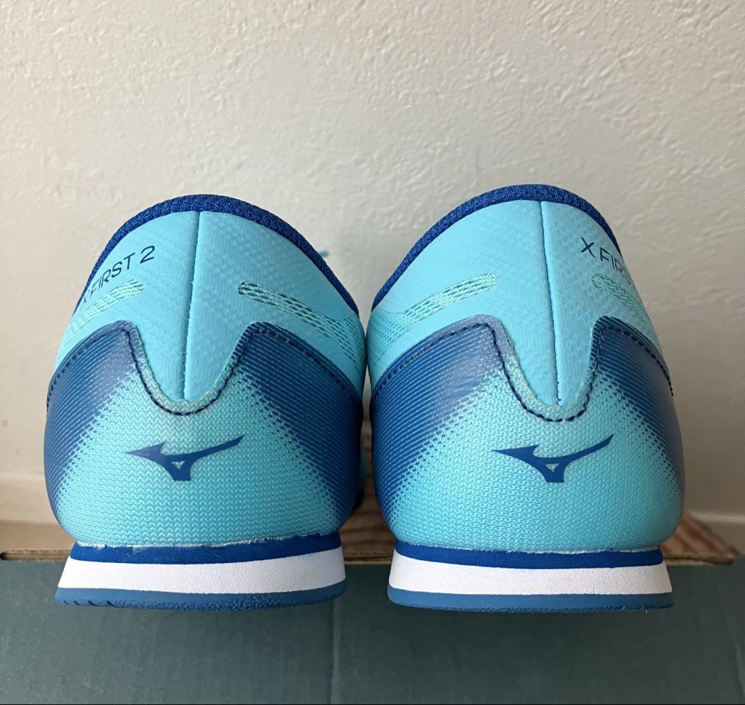 MIZUNO 陸上 短距離　中距離　スパイク　X FIRST2 ターコイズ　25